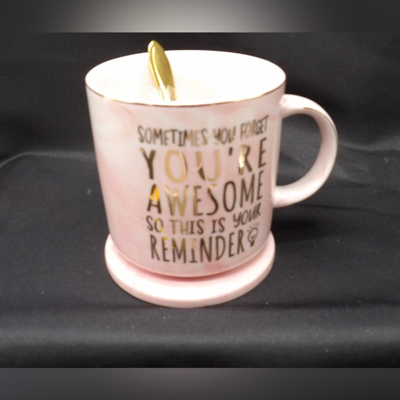 Mugpie You're Awesome Mug, Trivet, and Spoon - Picture 5 of 5